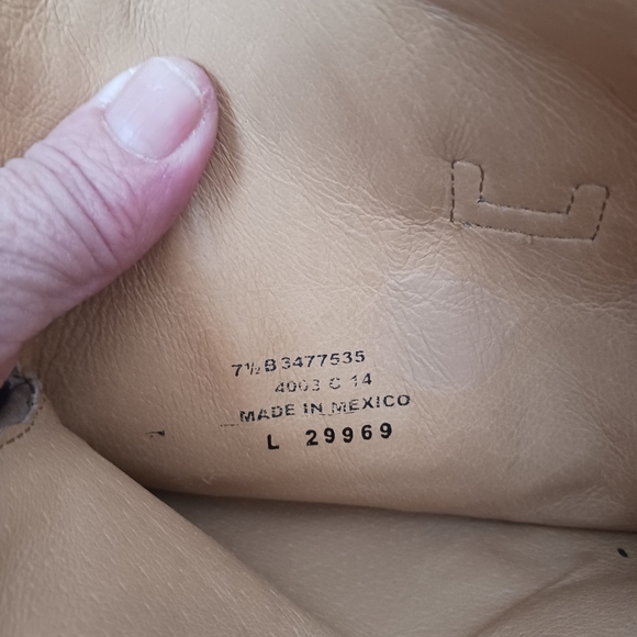 Frye Brown Taupe Leather Riding Boots - Picture 8 of 14